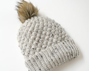 Crochet Pattern: Bubble Wrap Crochet Hat