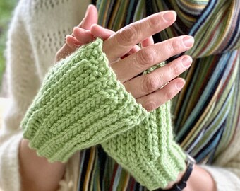 Haakpatroon: Halfmitts Gemakkelijke vingerloze handschoenen