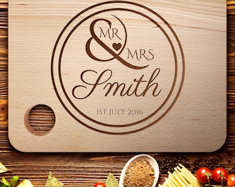 Anniversary gift, Cutting board, Housewarming Gift, Personalized Cutting Board, Personalized Gift, Unique Gift, Wooden Gift, Family Gift