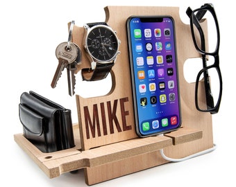 Docking Station,Christmas gift 2018,Christmas Gift Adult,Christmas Gift Boyfriend,Christmas Gift Coworker,Christmas Gift Dad,Michael