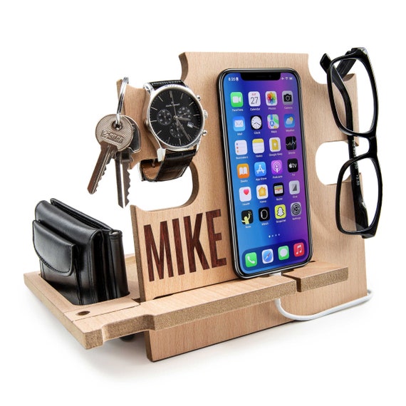 Docking Station,Christmas gift 2018,Christmas Gift Adult,Christmas Gift Boyfriend,Christmas Gift Coworker,Christmas Gift Dad,Michael