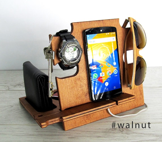 Docking station,gift him,charging station,iphone dock,iphone stand,cell phone stand,desck organizer,android docking stat