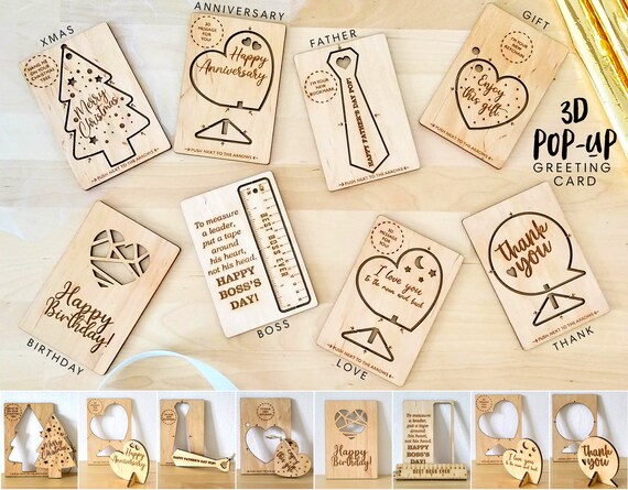 3d Pop-Up Greeting Card