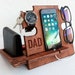 Gift Ideas for Dad,Docking Station,Christmas Gift,Charging Station,Gift for Men,Daddy Gift,Papa Gift,Dad Christmas Gift,Dad Gift Idea 