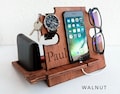 Gift for Men Docking Station, It keeps all personal items organized, Gift for Him, Christmas Gift, Personalized Gift, Gift for Husband