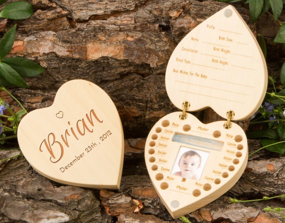 Baby Shower Gift Boy,Baby Teeth Organizer,Personalized Baby Shower Gift,Baby Shower Gift Name,Baby Shower Gift Unique