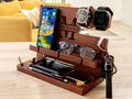 Personalized docking station,perfect for Birthday gift for best friend,Gift for men on valentine s day,Cool gift for dad and Fathers gift