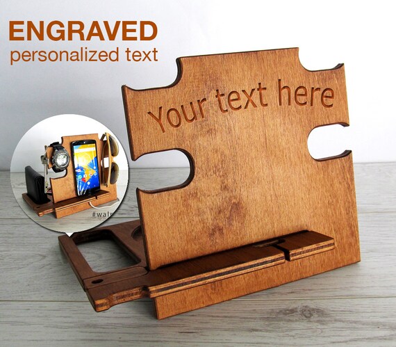 Anniversary Gifts for Men Personalized,engraved text,your name,Husband Gifts Men, Gifts For Him, Mens Gift, Fathers Day Gift,Docking Station