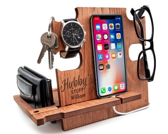 Estação de carregamento, presentes para o marido, presentes de aniversário, estação de encaixe para ipad, suporte de encaixe, presentes do marido, presente para o namorado, presente masculino
