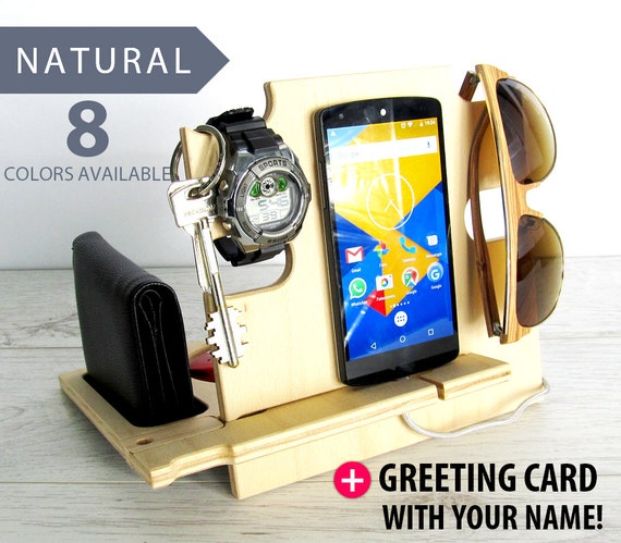 Anniversary Gifts for Boyfriend Men With Greeting Card, Gifts Men, Gifts Husband, Mens Gift, Birthday Gift, Docking Station, Charging Stand