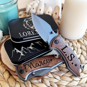 Groomsmen Gift, Personalized poket knife, Wedding Gift, Groomsman Gift, Best Man Gift, Usher Gift, father of the groom, father of the bride