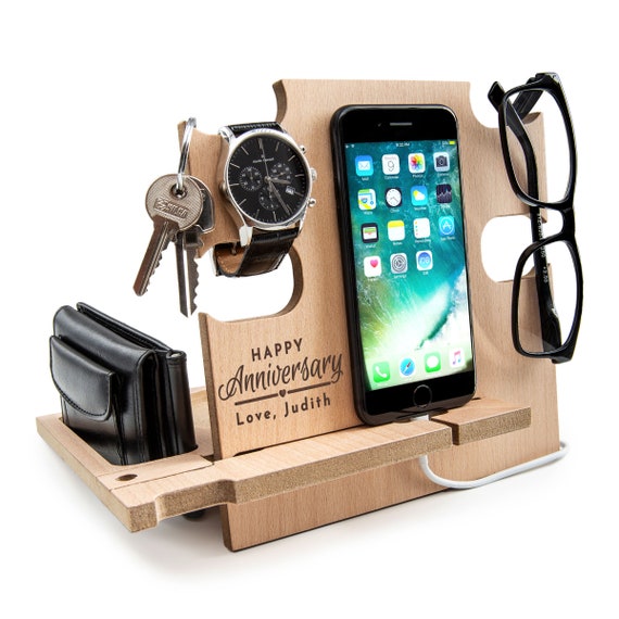 Anniversary Gift,10 Th Anniversary,10 Year Anniversary,2Nd Anniversary Gift,Gift For Men,Two Year Anniversary,Docking Station,