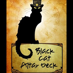 Het zwarte dek van het Altaar van de Kat