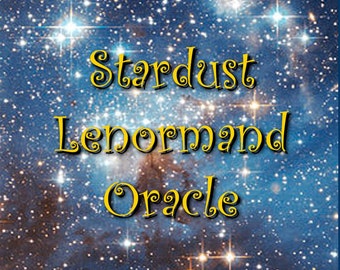 Oráculo de Lenormand de polvo de estrellas
