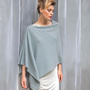 Cashmere Geburtstag Geschenkideen für Mama Schwester Freundin Tochter, Multiway Poncho, Hochwertiges Besonderes Geschenk, Vielseitigstes Geschenk