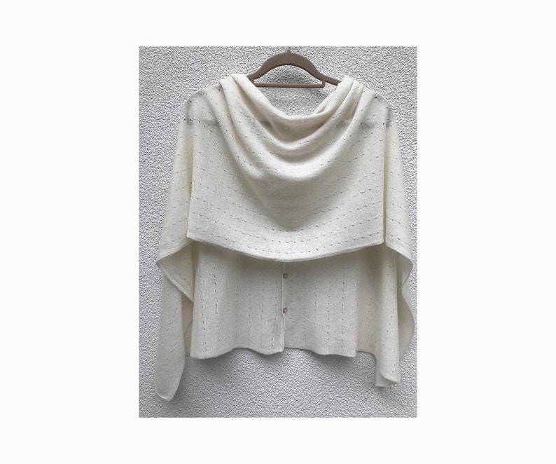 white cashmere wrap