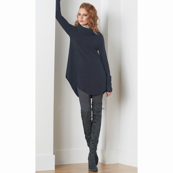 Turtle neck store tunic sweaters