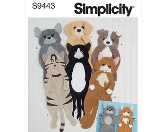 Simplicity Sewing Pattern S9443 R11285 Animal Towels, Patterns for Kids Towels | R11285