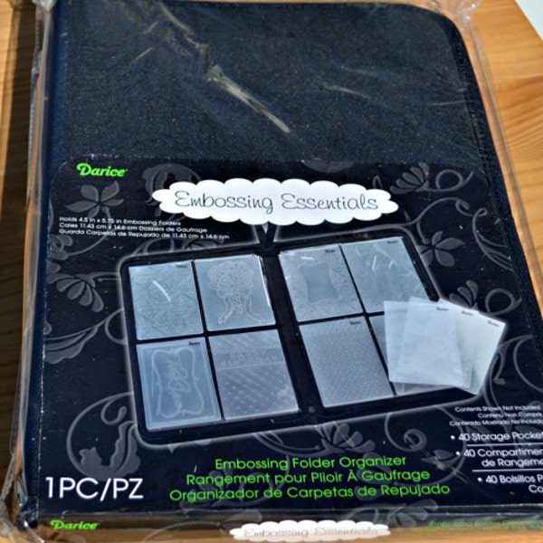Organize and Storage for Emossing Folders by Darice