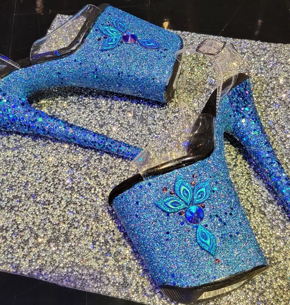 Style sapphire glitter shoes new arrivals
