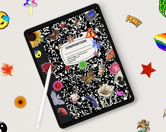 Digital Sticker Set: 250+ Stickers for Digital Notebooks (PDF)