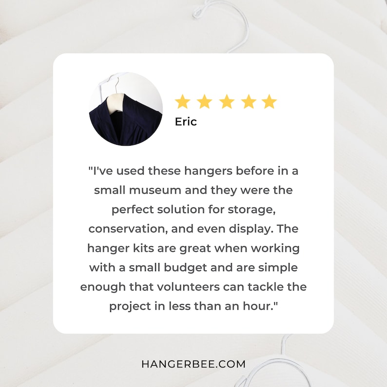 Padded Hangers shaper / Polypropylene Etsy