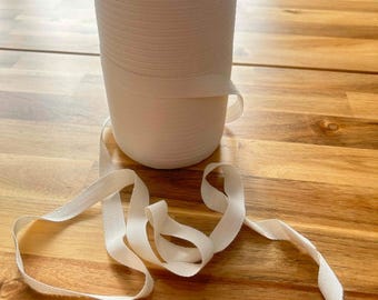 Cotton Twill Tape Lightweight 5/8" - sold by the yard