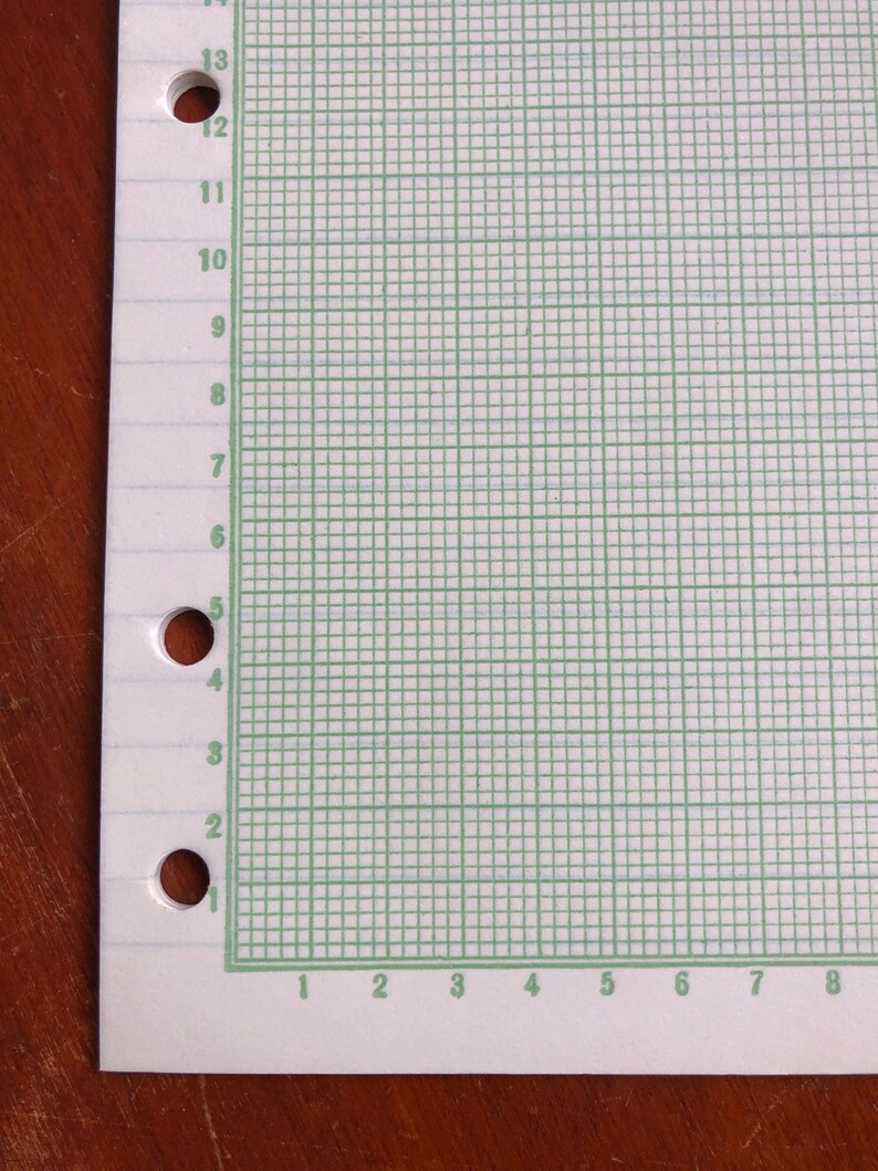 Science Grid Graph Paper for Old Schoolhouse Memories - Etsy
