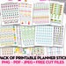 see more listings in the Planner stickers section