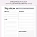 19 Printable Undated Calendar Planner Inserts A5, A4, US Letter ...