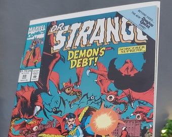 Dr. Strange Sorcerer Supreme... La dette du démon ! Pour servir au paradis, n° 48 décembre 1992, Marvel Comics, Isherwood '92