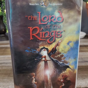 Władca Pierścieni VHS, Animowany Film Animowany, Warner Brothers Family Entertainment