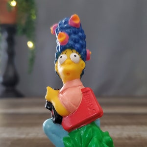 Vintage Marge Simpson Figure: Burger King Kids Club Toy
