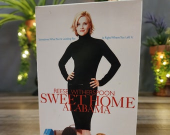 Sweet Home Alabama VHS, stars Reece Witherspoon, Josh Lucas and Patrick Dempsey, Sometimes What You're Looking for's Right Where You Left It