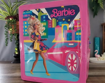 barbie rolling storage case