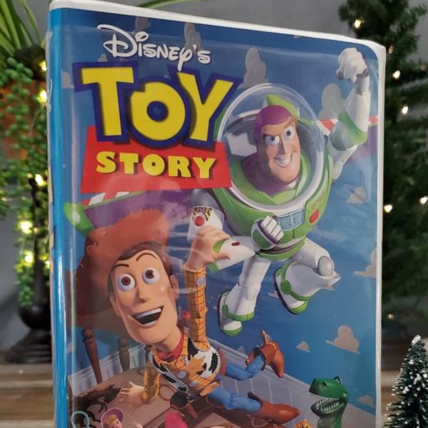 Toy Story VHS, Woody & Buzz Lightyear, To Infinity,,,and Beyond! Pixar/Disney, Animated Fun Family Movie, Media Movies and Videos