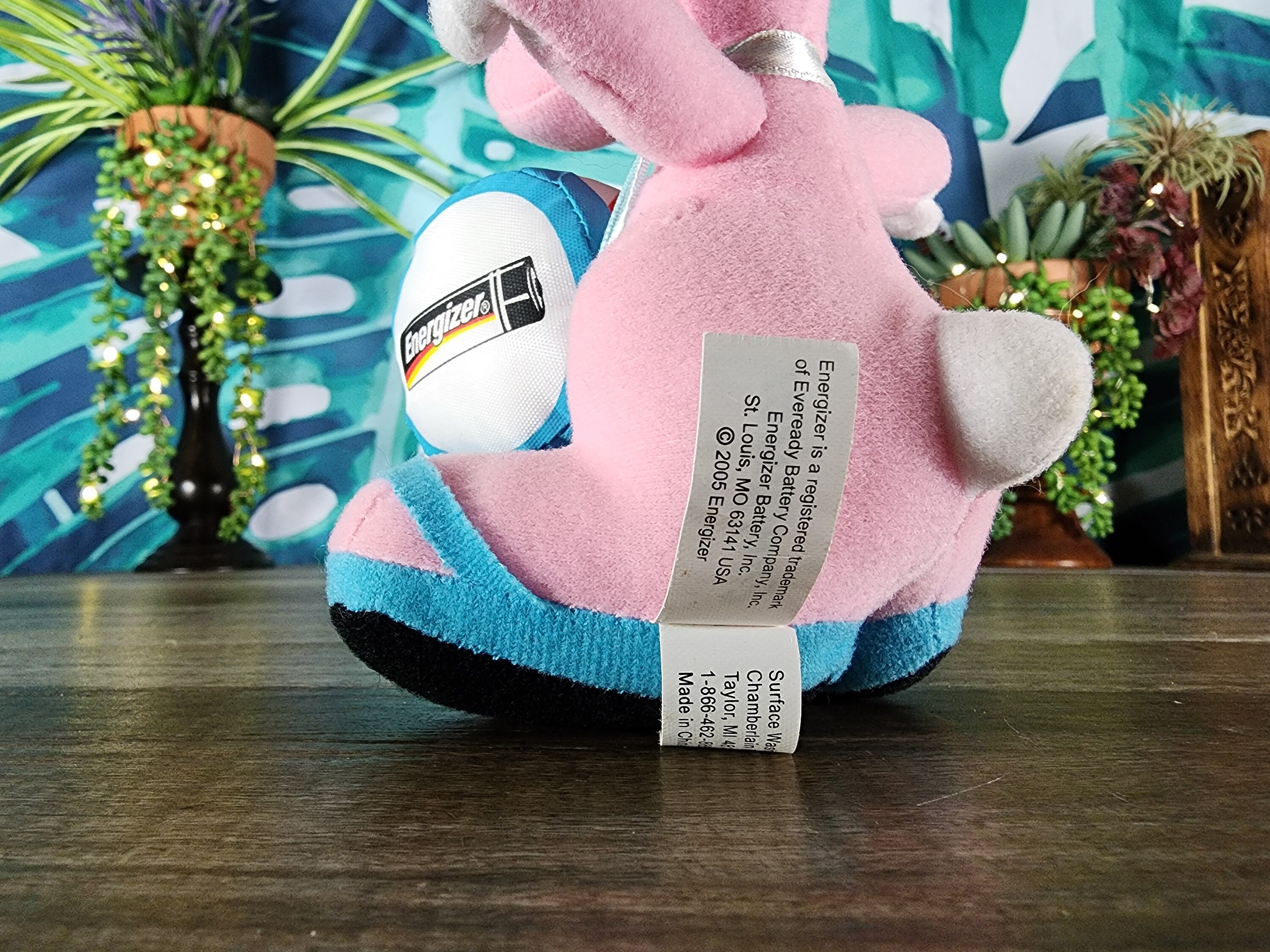 Energizer Bunny Plush Toy W drum and Felt Sunglasses He Keeps Going and Going and Going Duracell Advertising Promo Etsy