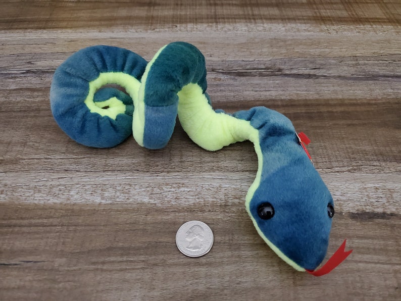 Hissy the Snake ty Original Beanie Buddies TY Beanie Babies | Etsy
