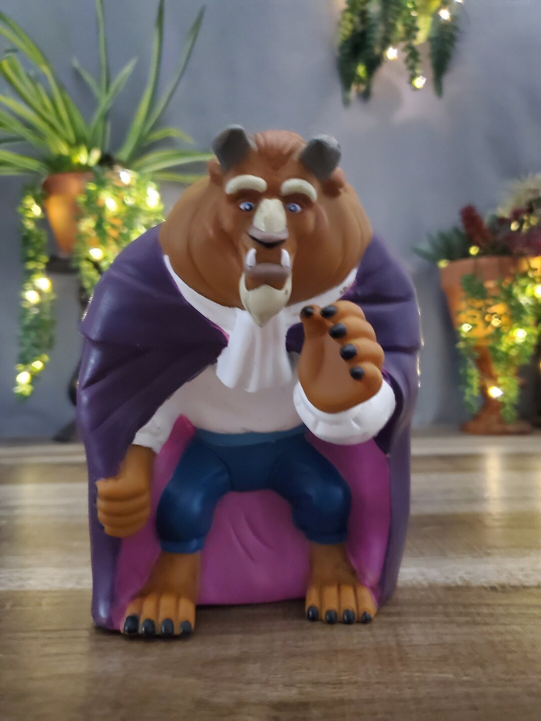 Beast Hand Puppet Disney's Beauty and the Beast Rubber Etsy