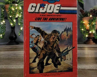 G.I. Joe Books, A Real American Hero, Live the Adventure! Hasbro Toys Inc. Operation: Star Raider, Dragon Fire, Terror Trap & Robot Assassin