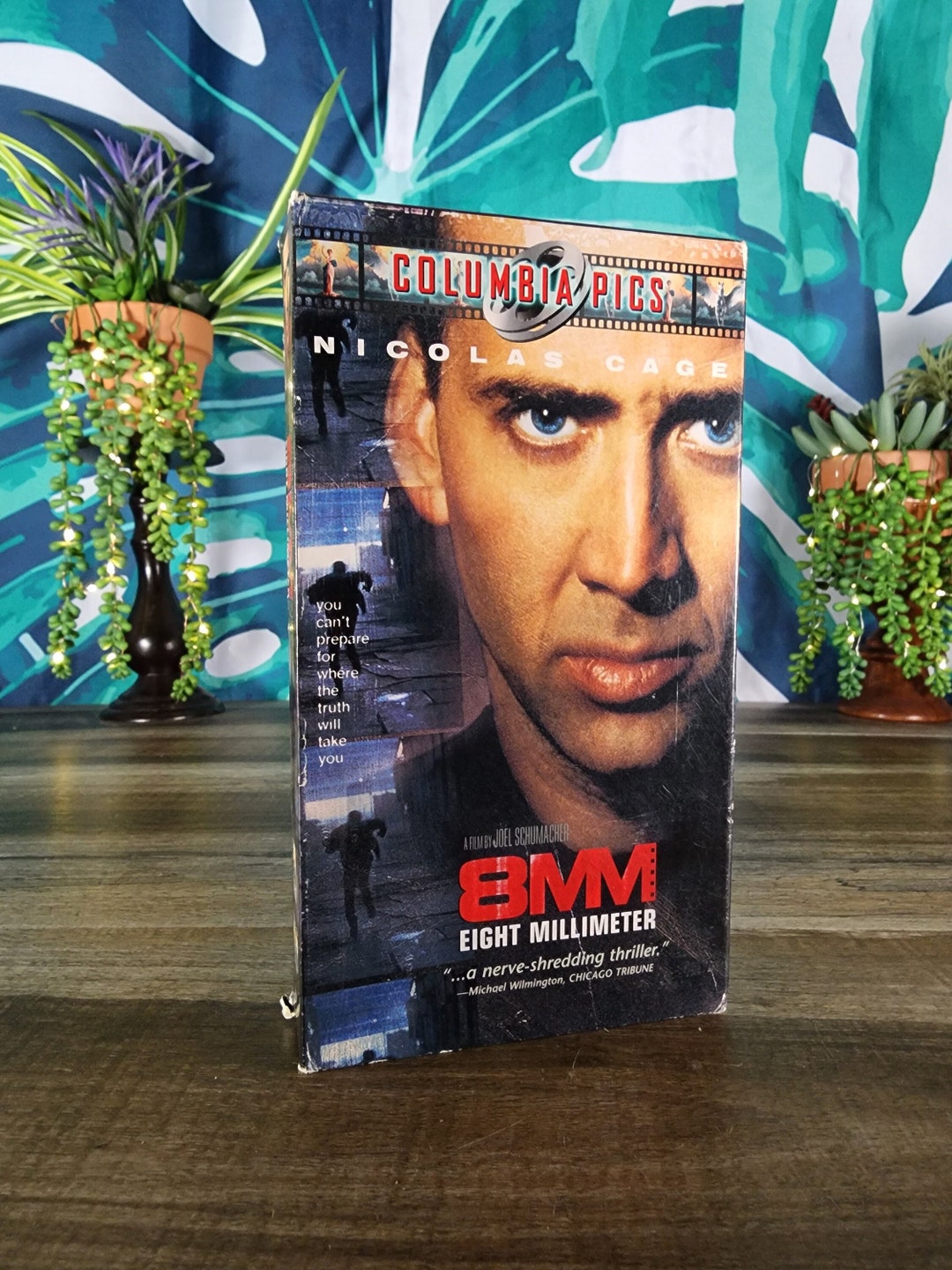 8MM VHS, Eight Millimeter VHS, Stars Nicolas Cage, Joaquin Phoenix ...