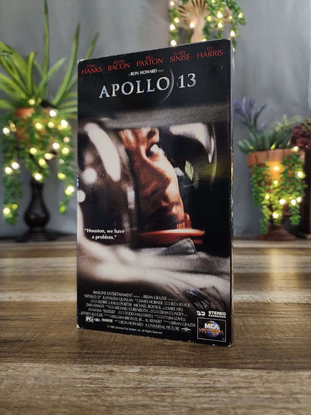 Apollo 13 VHS Movie, Tom Hanks, Ron Howard Film, Vintage 1995 - Etsy