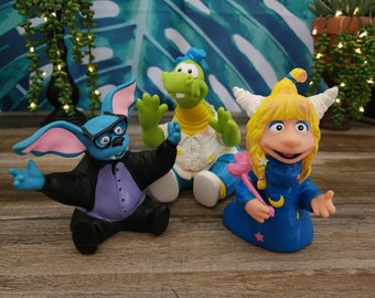 Eureeka's Castle Hand Puppets, Soft Rubber Hand Puppet, Nick Jr. & R.L. Stine Eureekas' Castle, Pizza Hut Toy Puppets