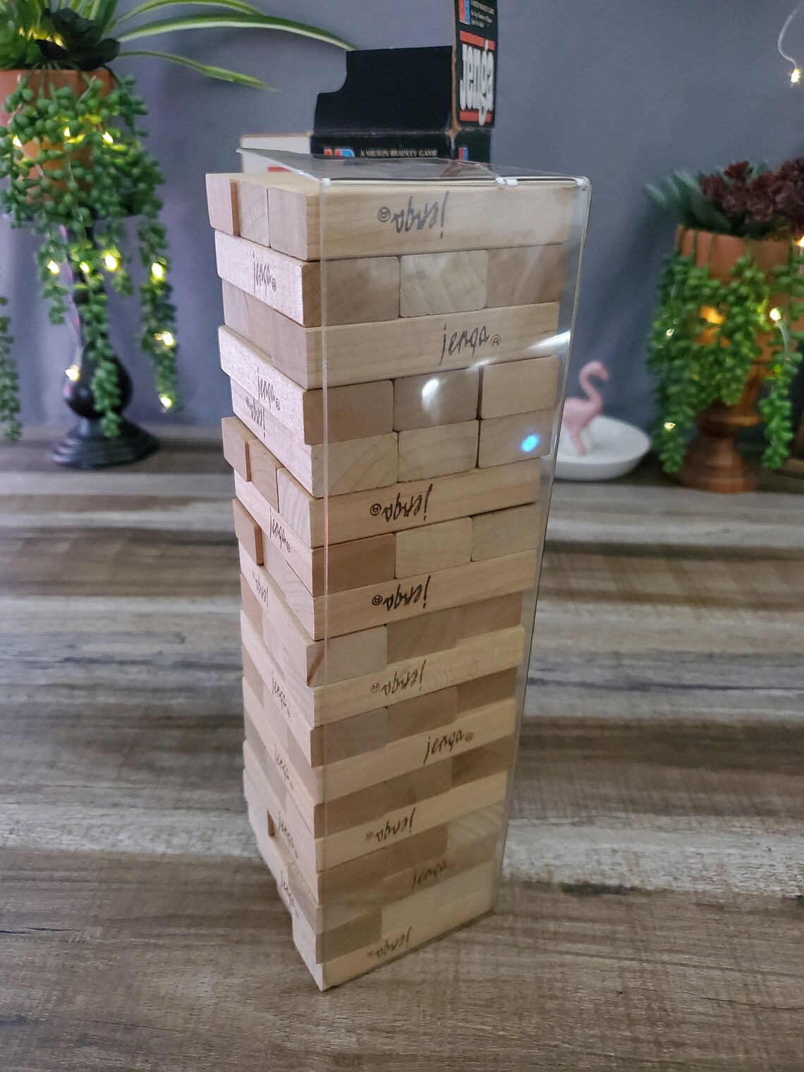Original Jenga Game THE Stacking Wood Block Game by Milton Etsy