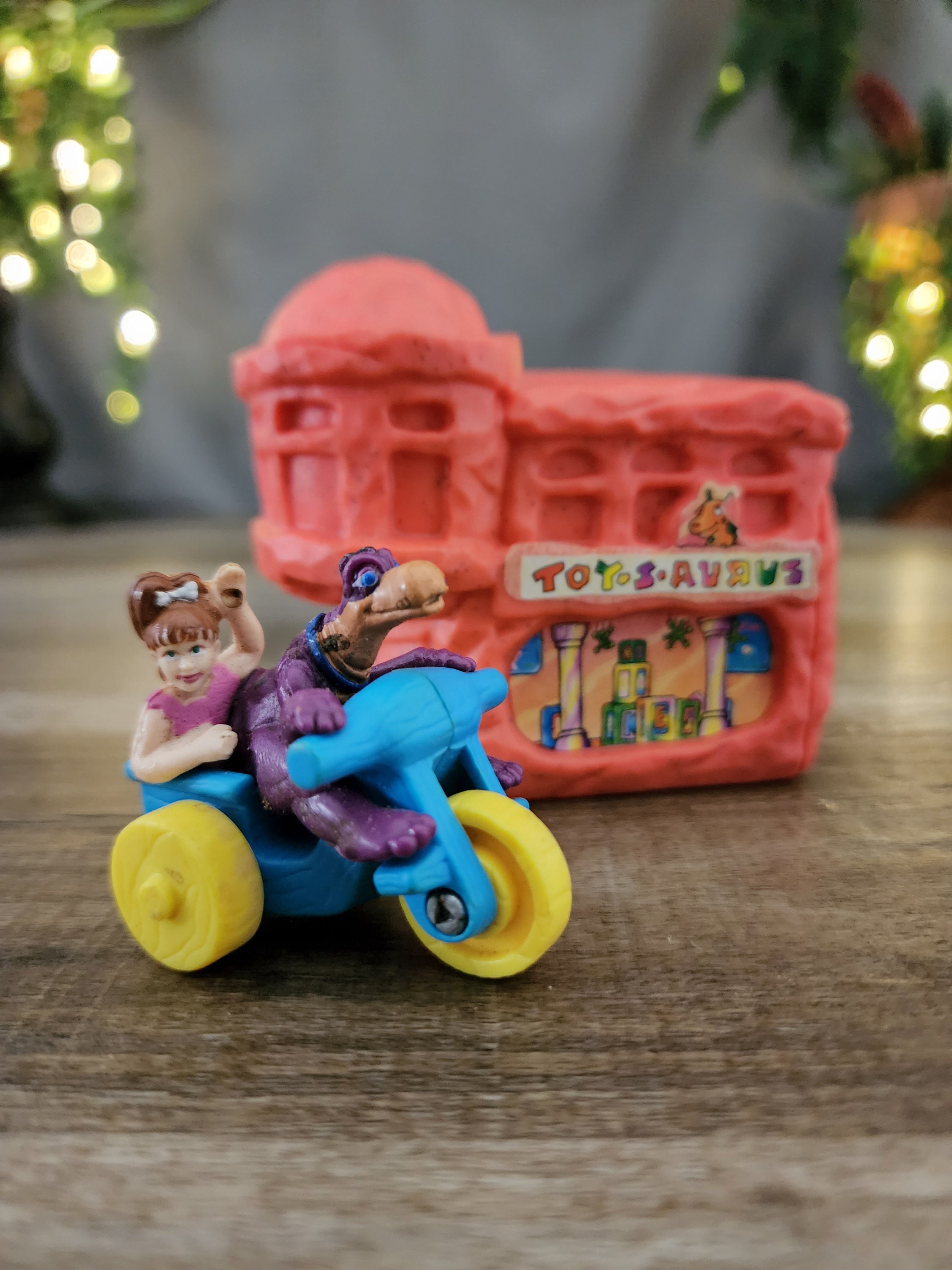 フリントストーン　フィギュア　マクドナルド　ミールトイ 1993 The Flintstones set of 4 McDonald's Happy Meal