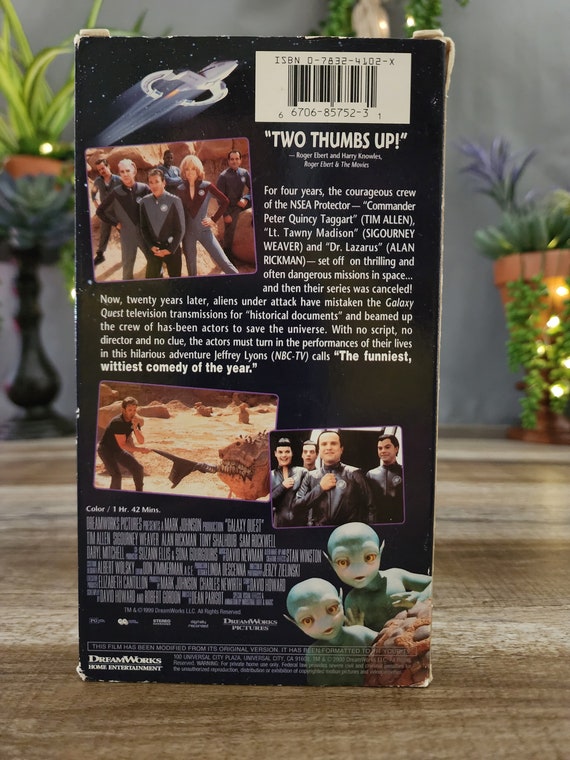 Galaxy Quest Custom Movie Action Figure of Commander Taggart 90's Sci-fi  Comedy Film Starring Tim Allen Two-sided Card 