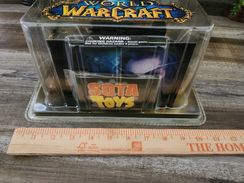 World of Warcraft Action Figure, Undead Warlock Action Figure, Like New in Original Packaging, Ultra Scale Action Figure, Vintage SOTA Toys