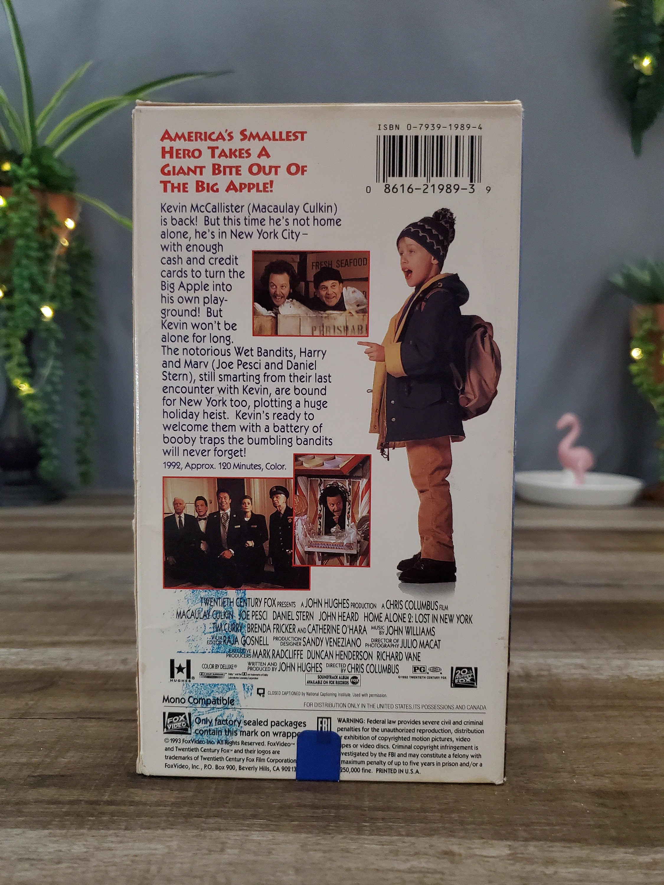 HOME ALONe 2 Lost in New York VHS Movie Wet Bandits Escape | Etsy