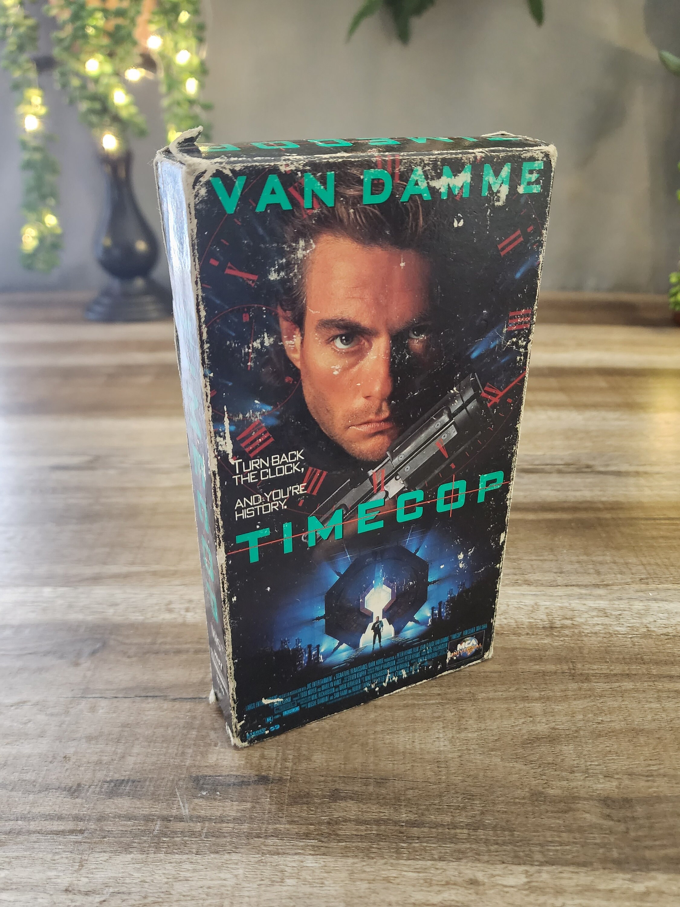 Jcvd Plot Timecop VHS, Jean Claude Van Damme, Turn Back the Clock, and You're ...