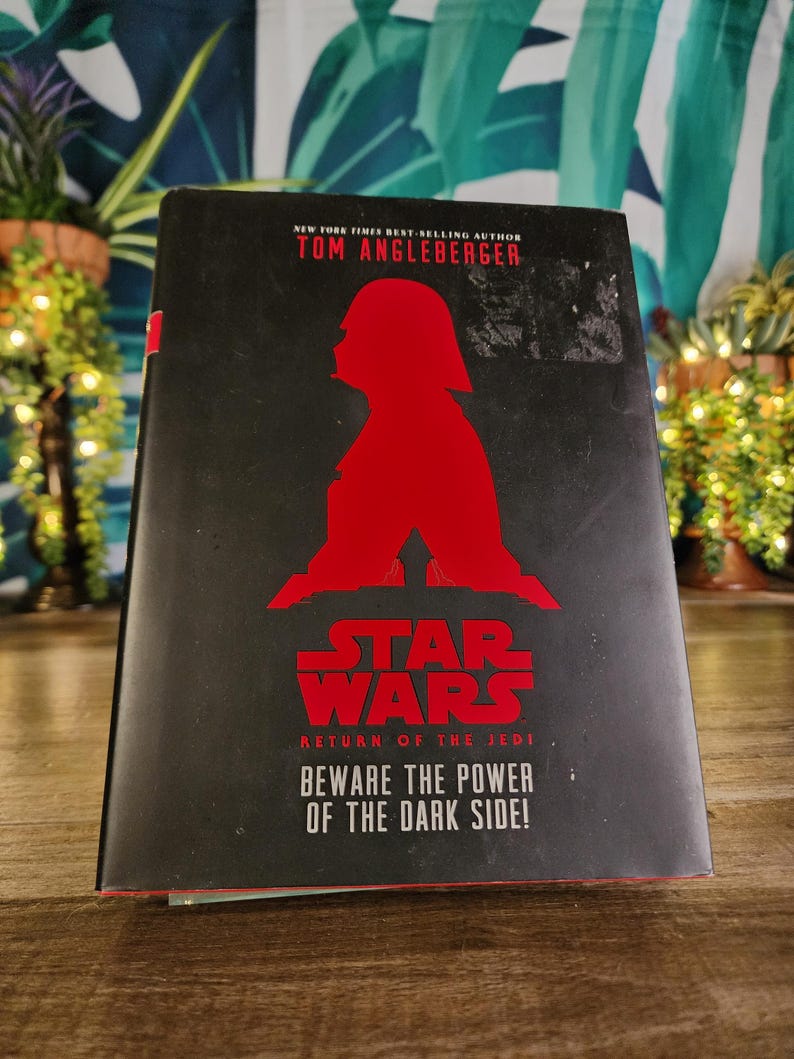 Star Wars Return of the Jedi: Beware the Power of the Dark Side! Young Readers Novel by Tom Angleberger, Its A Trap, Luke Confronts Vader!